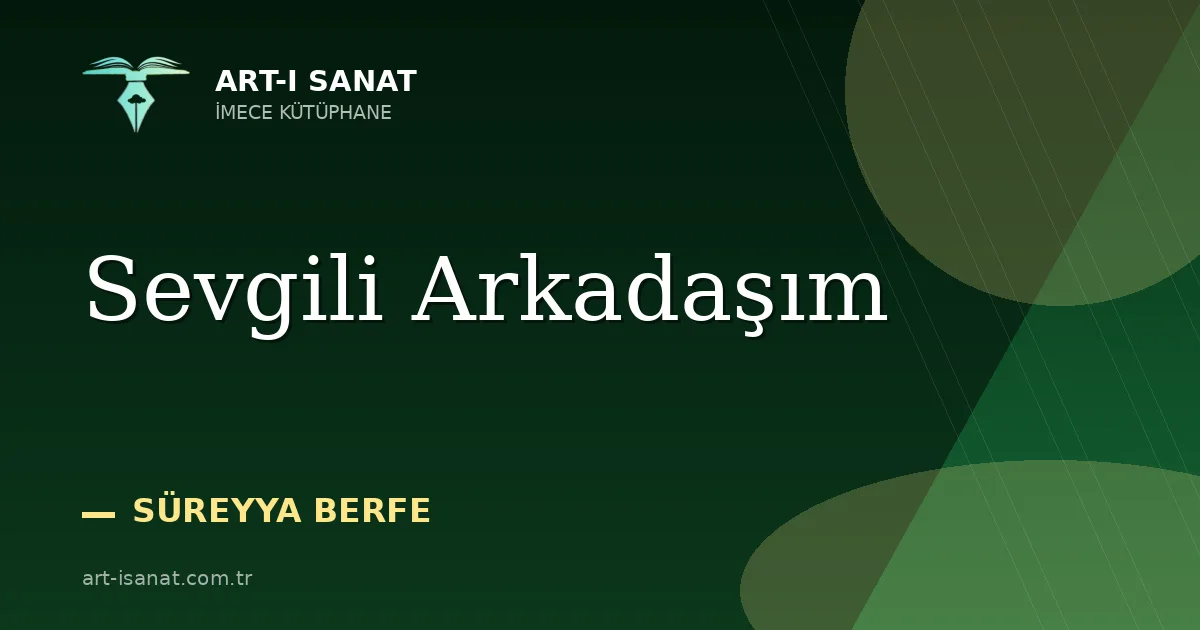 Sevgili Arkadaşım
