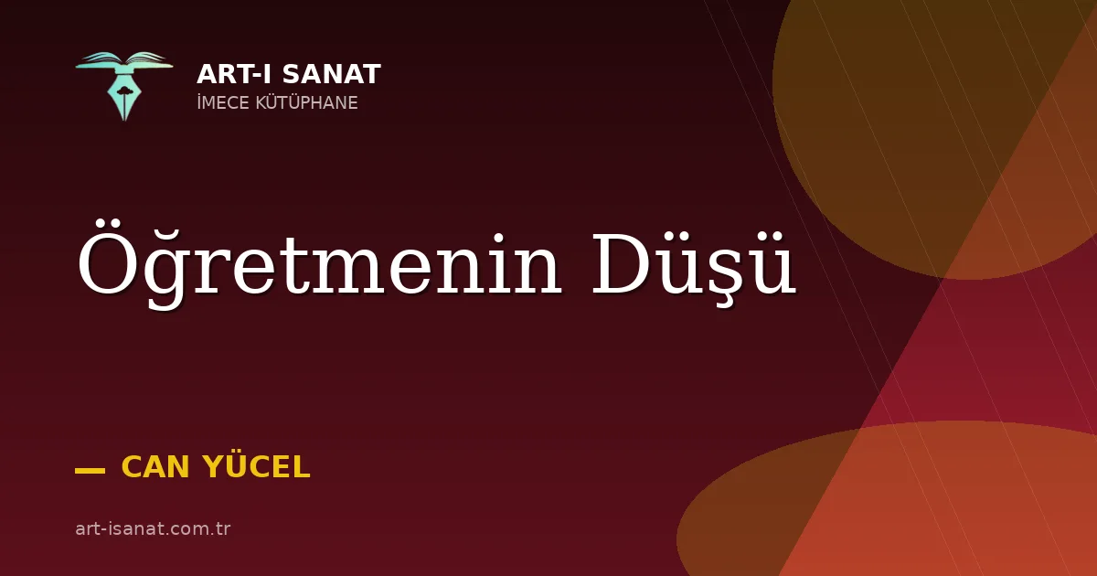 Öğretmenin Düşü