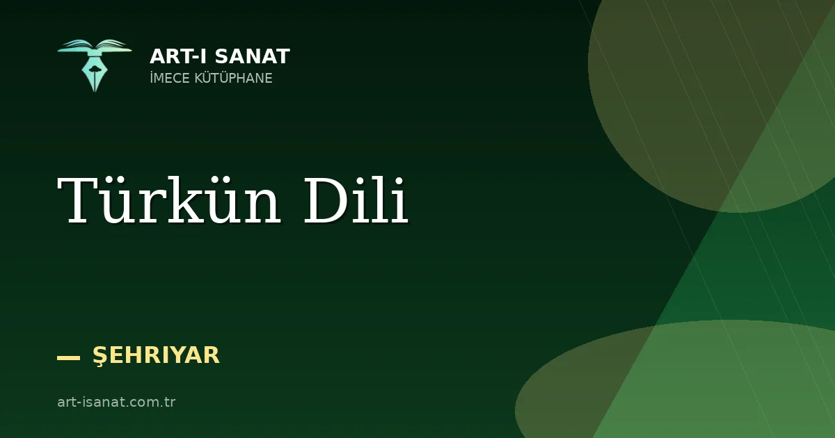 Türkün Dili