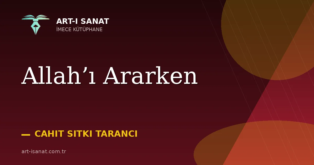 Allah’ı Ararken