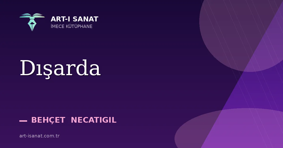 Dışarda