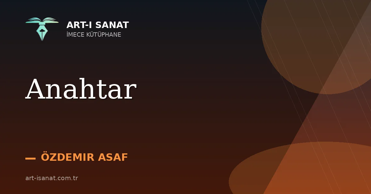 Anahtar