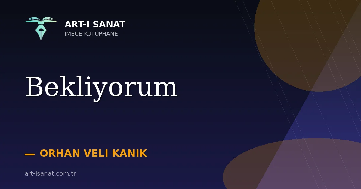 Bekliyorum