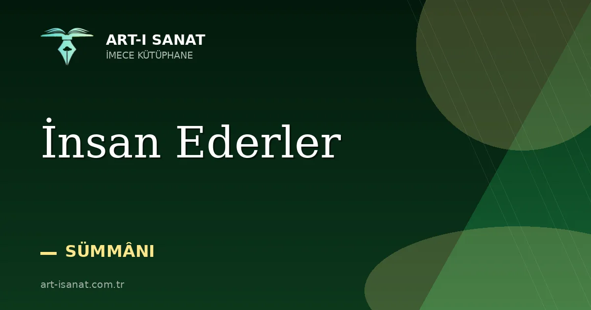 İnsan Ederler