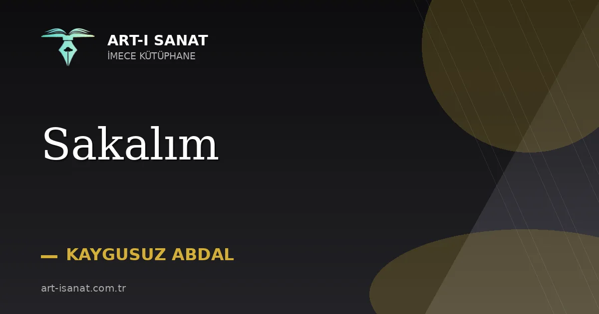 Sakalım