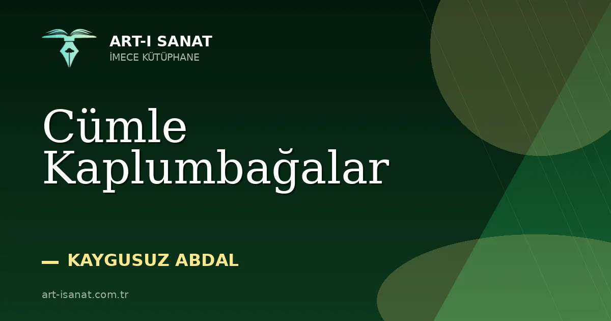 Cümle Kaplumbağalar