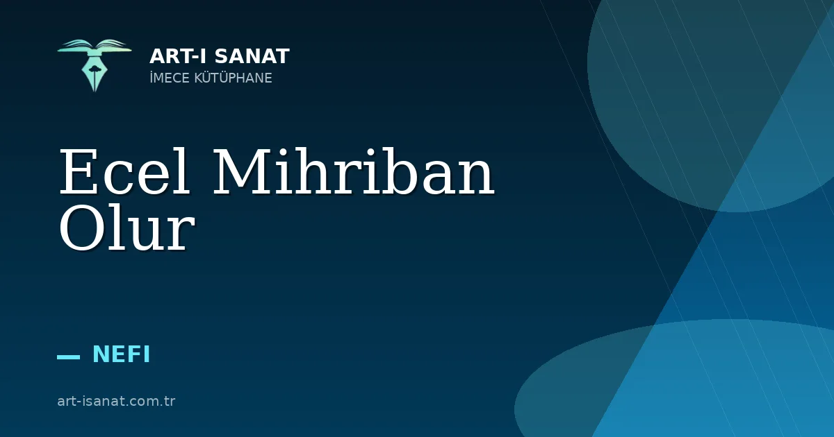 Ecel Mihriban Olur