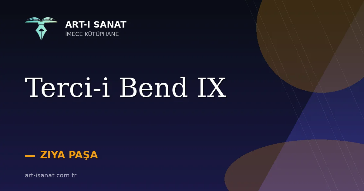 Terci-i Bend IX