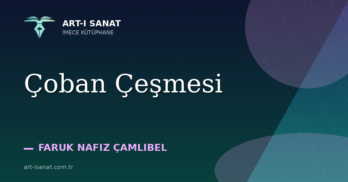 Çoban Çeşmesi
