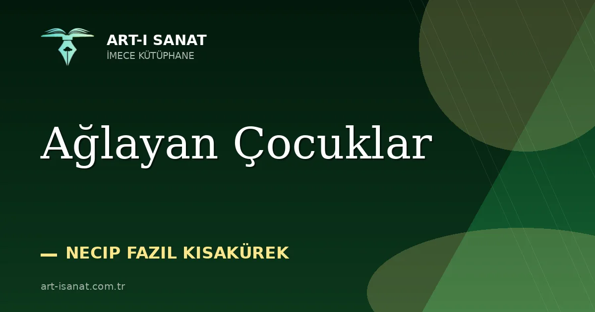 Ağlayan Çocuklar