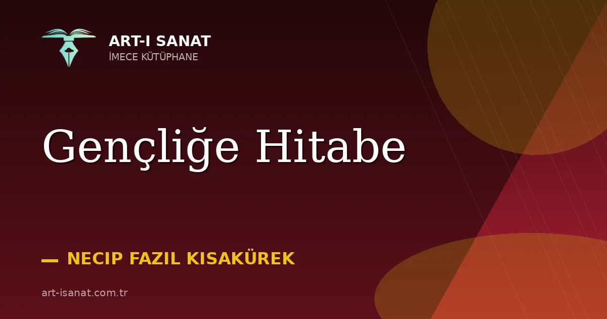 Gençliğe Hitabe