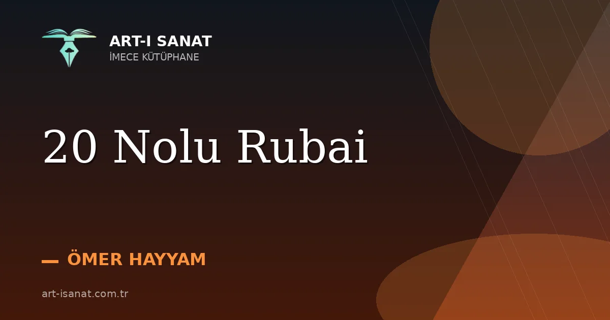20 Nolu Rubai
