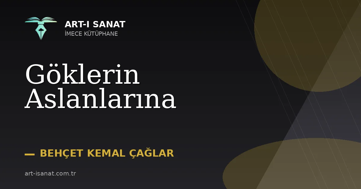 Göklerin Aslanlarına