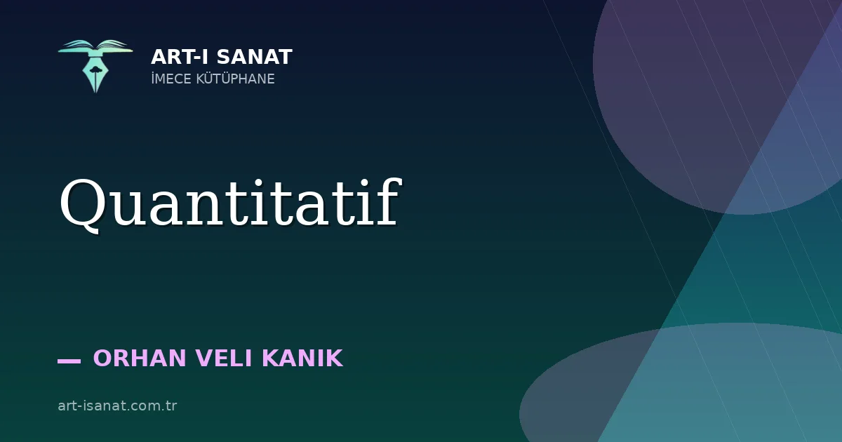 Quantitatif