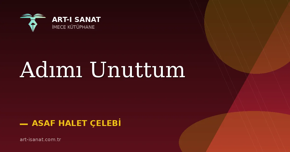 Adımı Unuttum