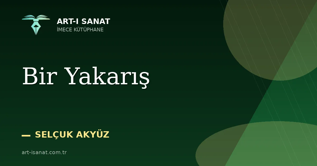Bir Yakarış