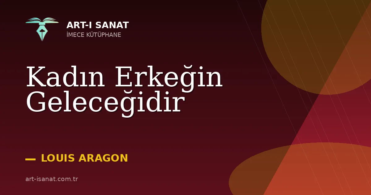 Kadın Erkeğin Geleceğidir