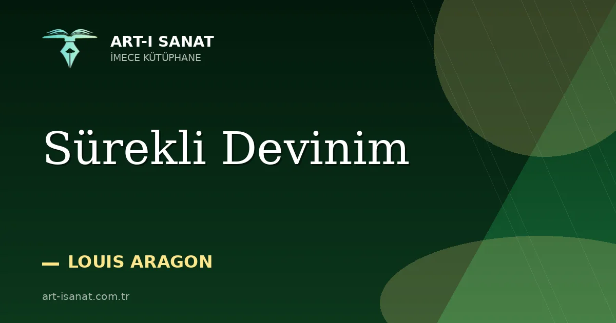 Sürekli Devinim