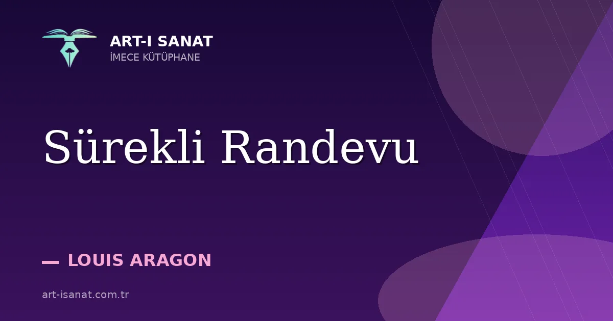 Sürekli Randevu