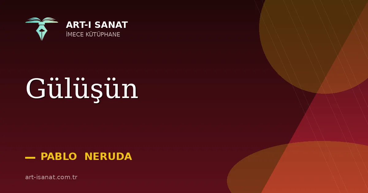 Gülüşün