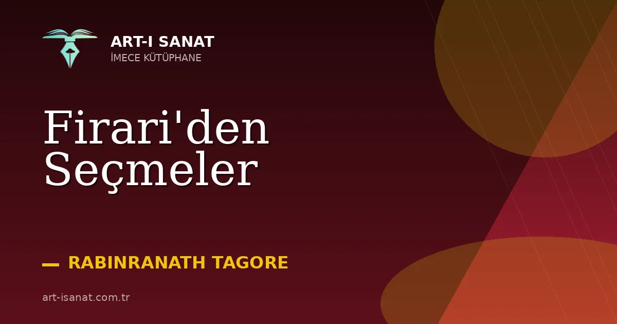 Firari'den Seçmeler