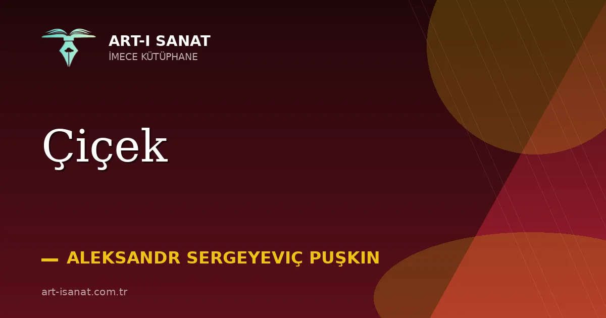 Çiçek