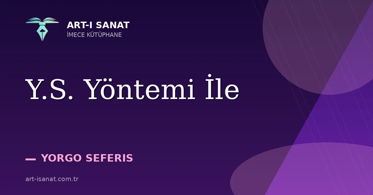 Y.S. Yöntemi İle