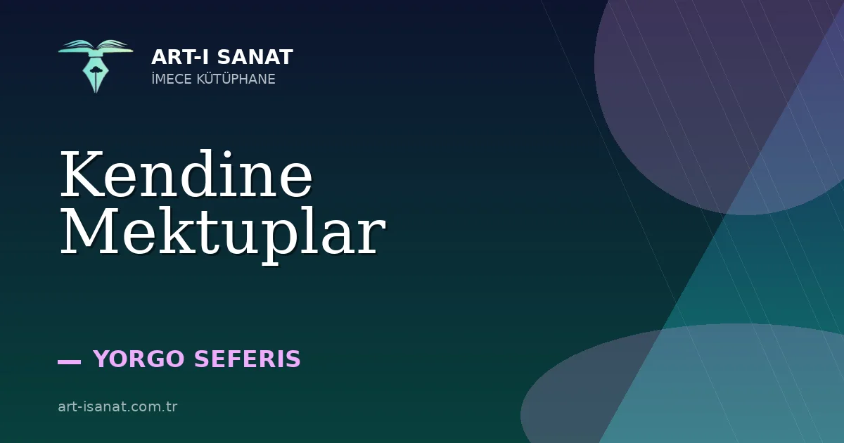 Kendine Mektuplar