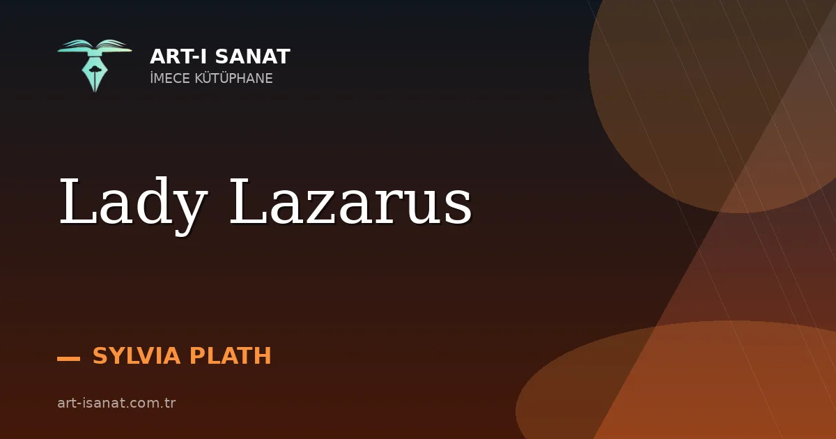 Lady Lazarus