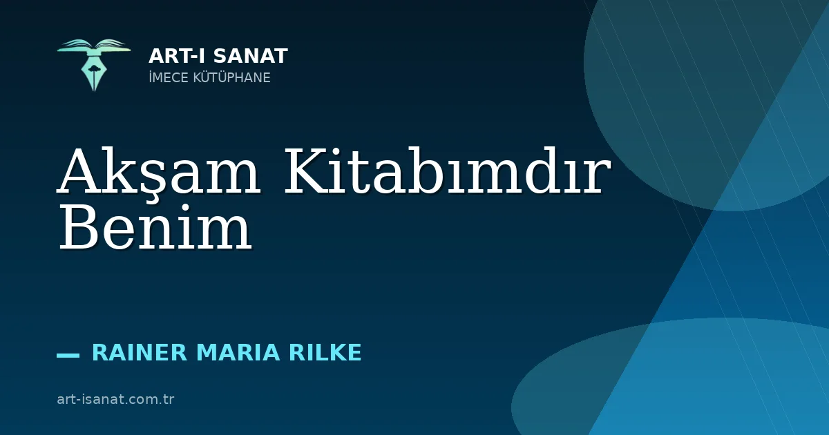 Akşam Kitabımdır Benim