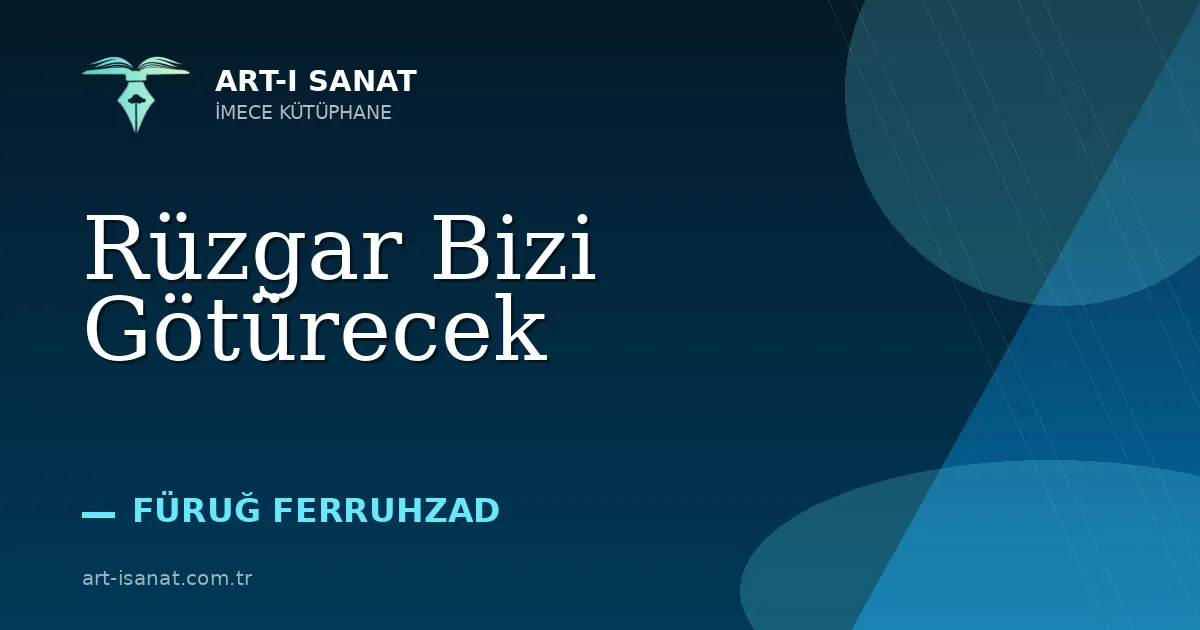 Rüzgar Bizi Götürecek