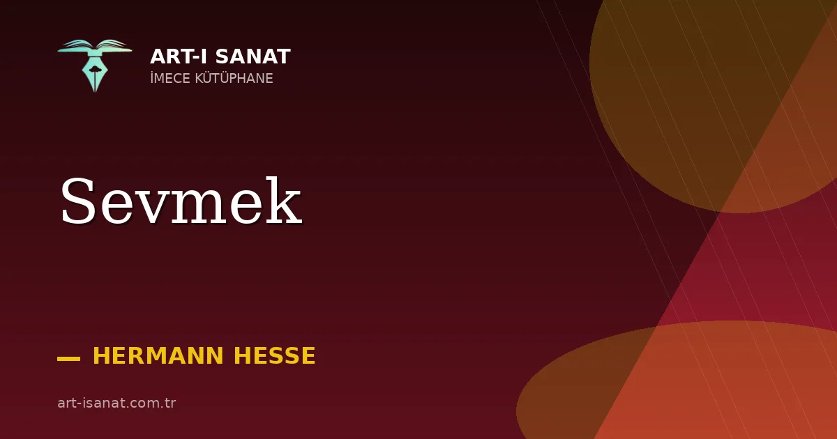 Sevmek
