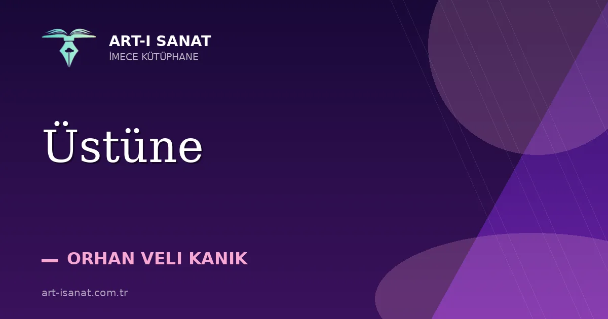 Üstüne