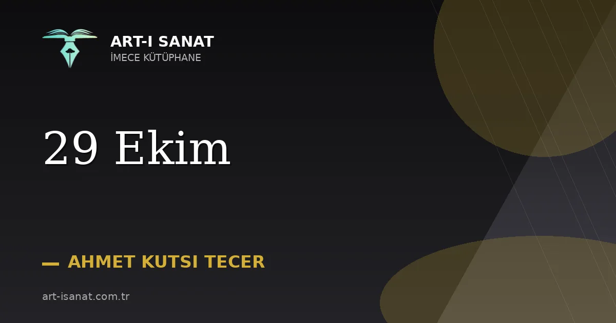 29 Ekim