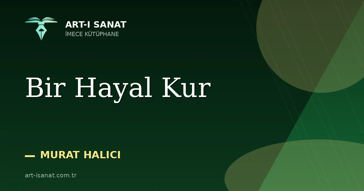 Bir Hayal Kur