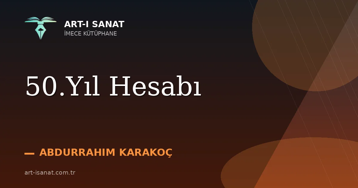 50.Yıl Hesabı