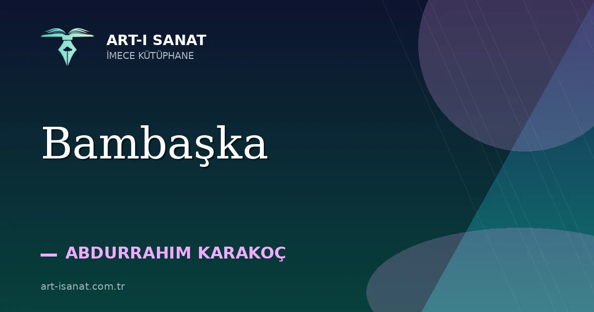 Bambaşka