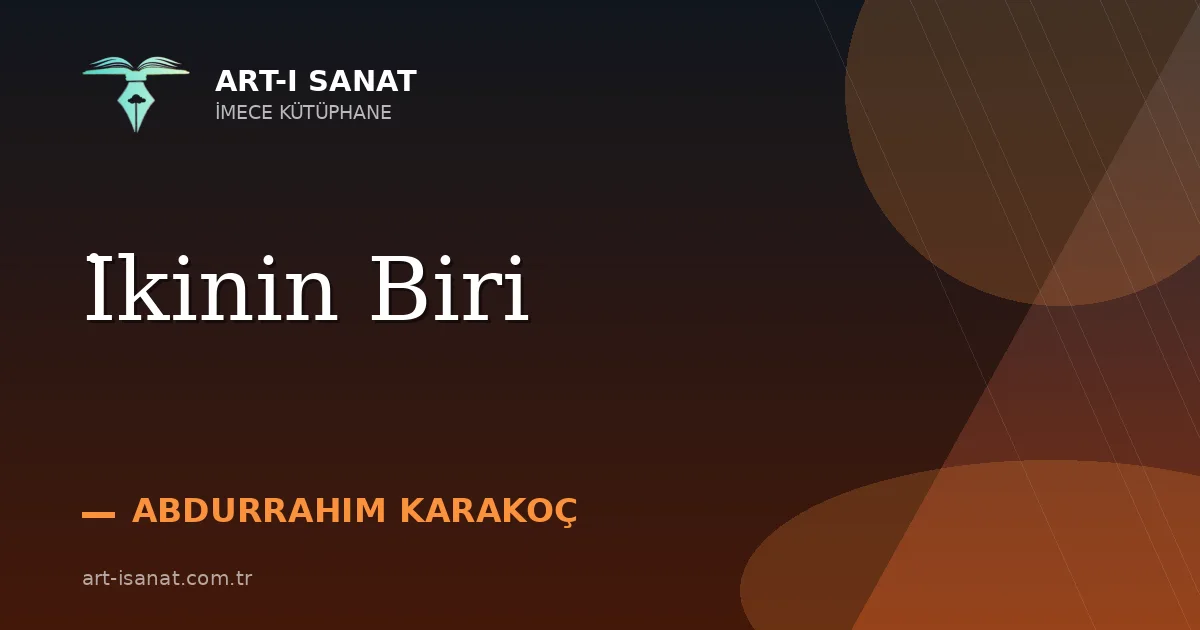 İkinin Biri