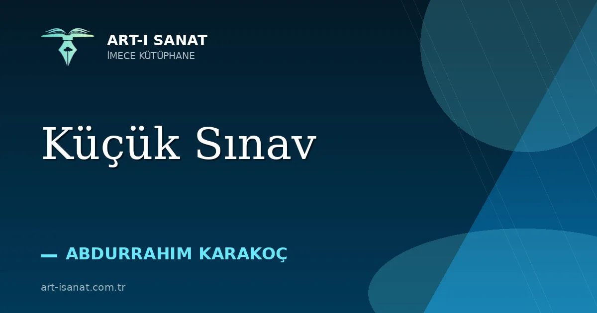 Küçük Sınav