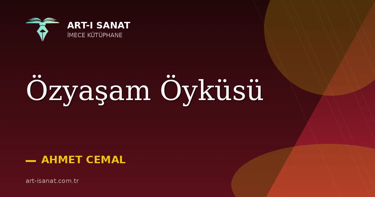 Özyaşam  Öyküsü