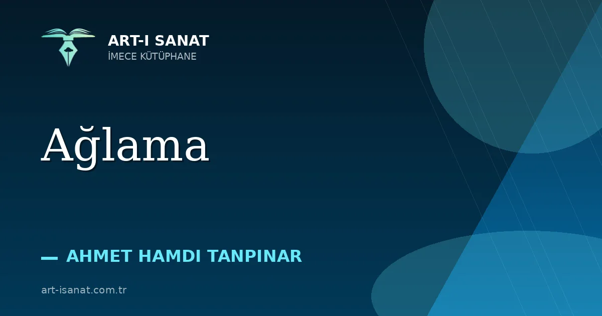 Ağlama