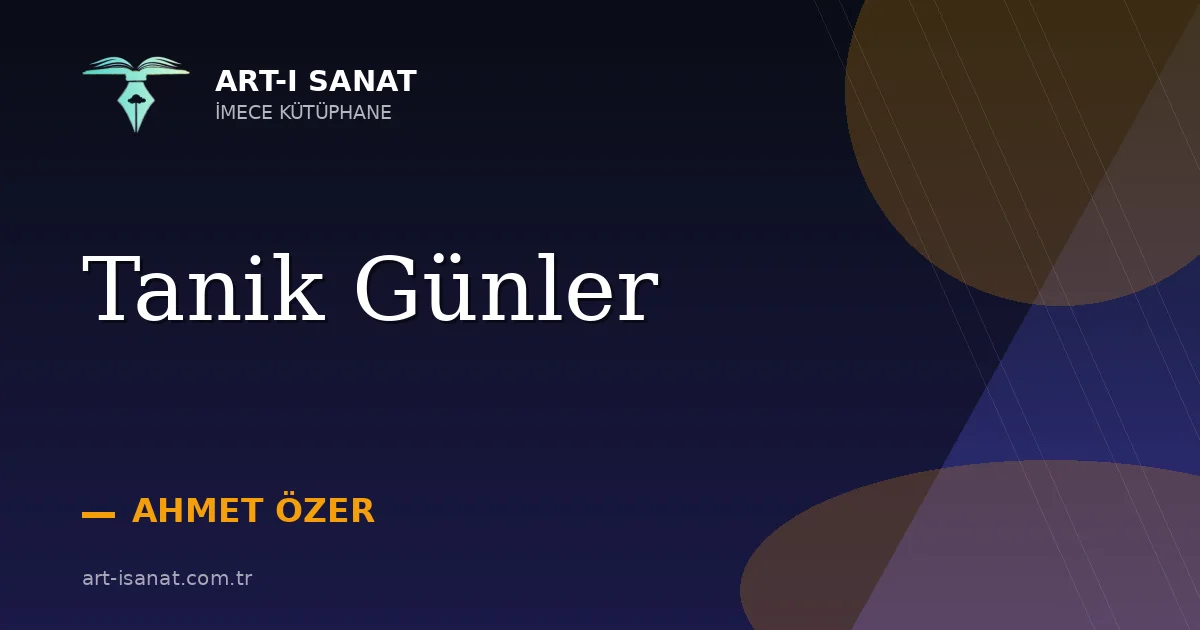 Tanik Günler
