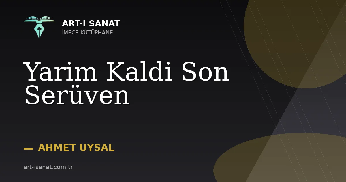 Yarim Kaldi Son Serüven