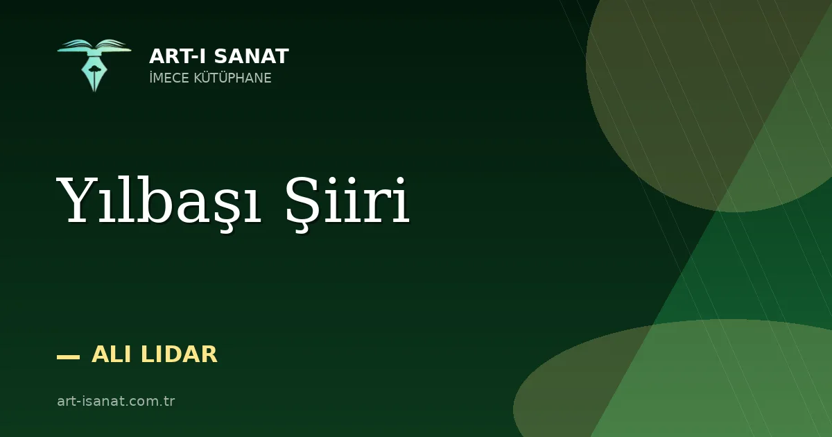 Yılbaşı Şiiri