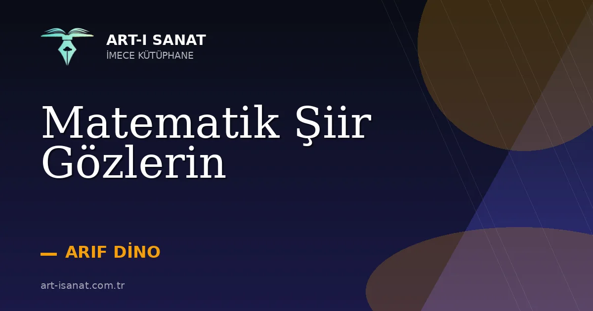 Matematik Şiir Gözlerin