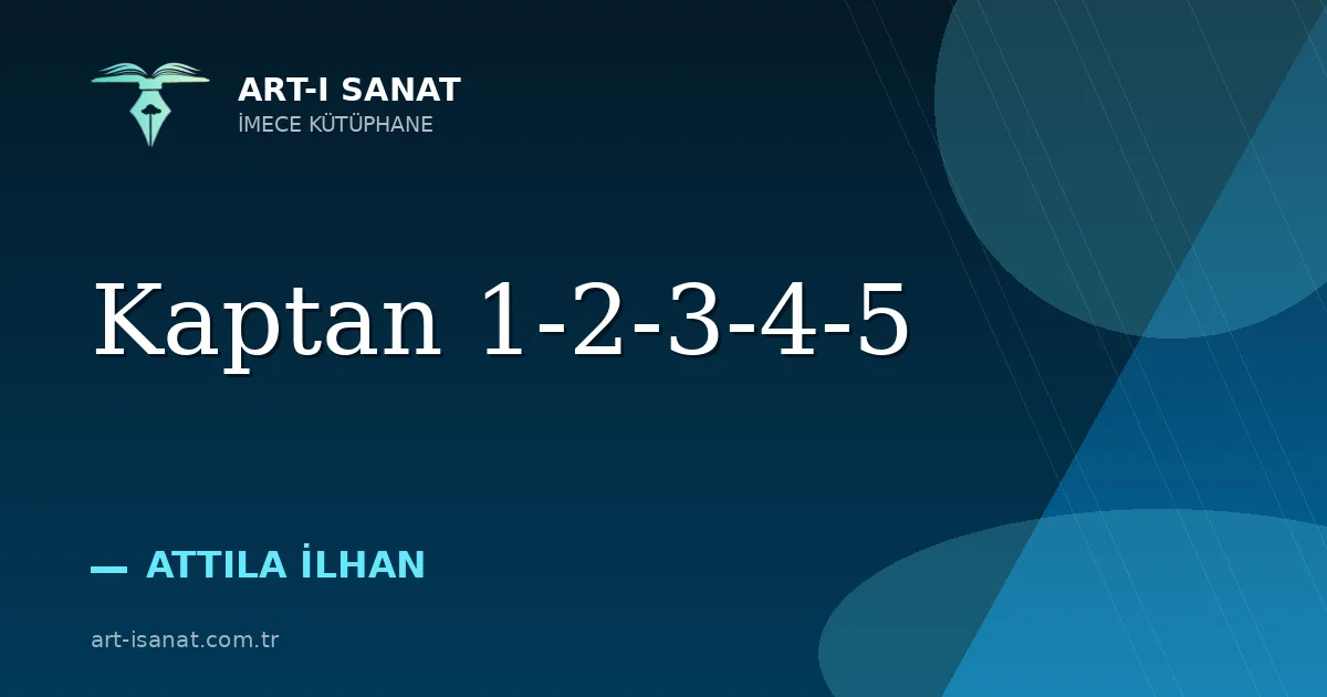 Kaptan 1-2-3-4-5