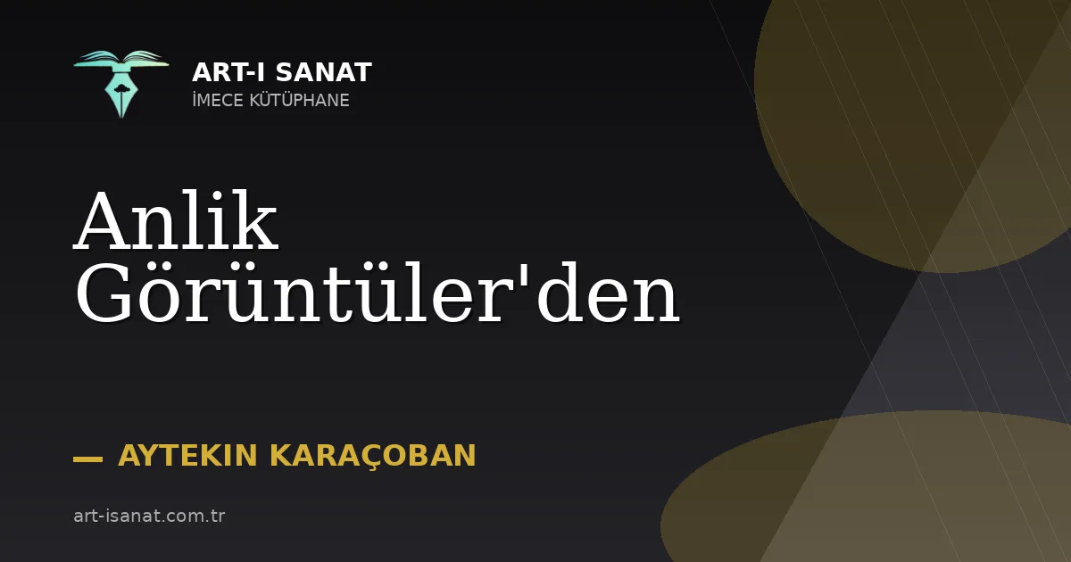 Anlik Görüntüler'den