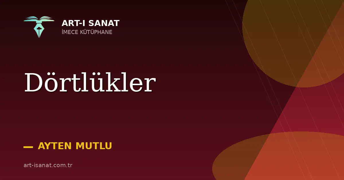 Dörtlükler