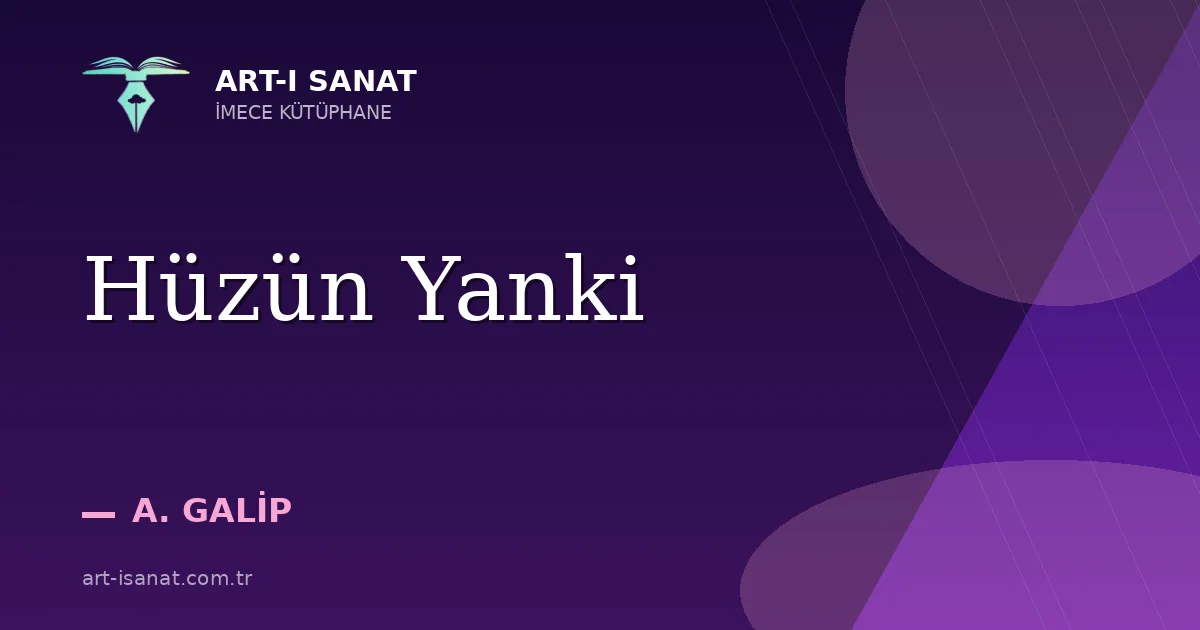 Hüzün Yanki