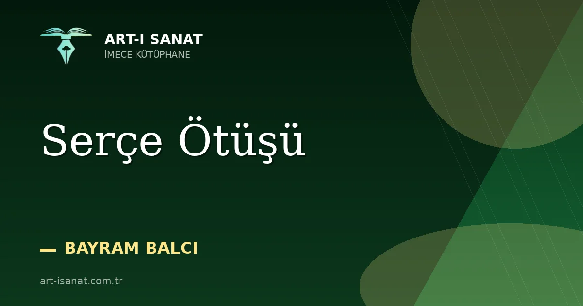 Serçe Ötüşü